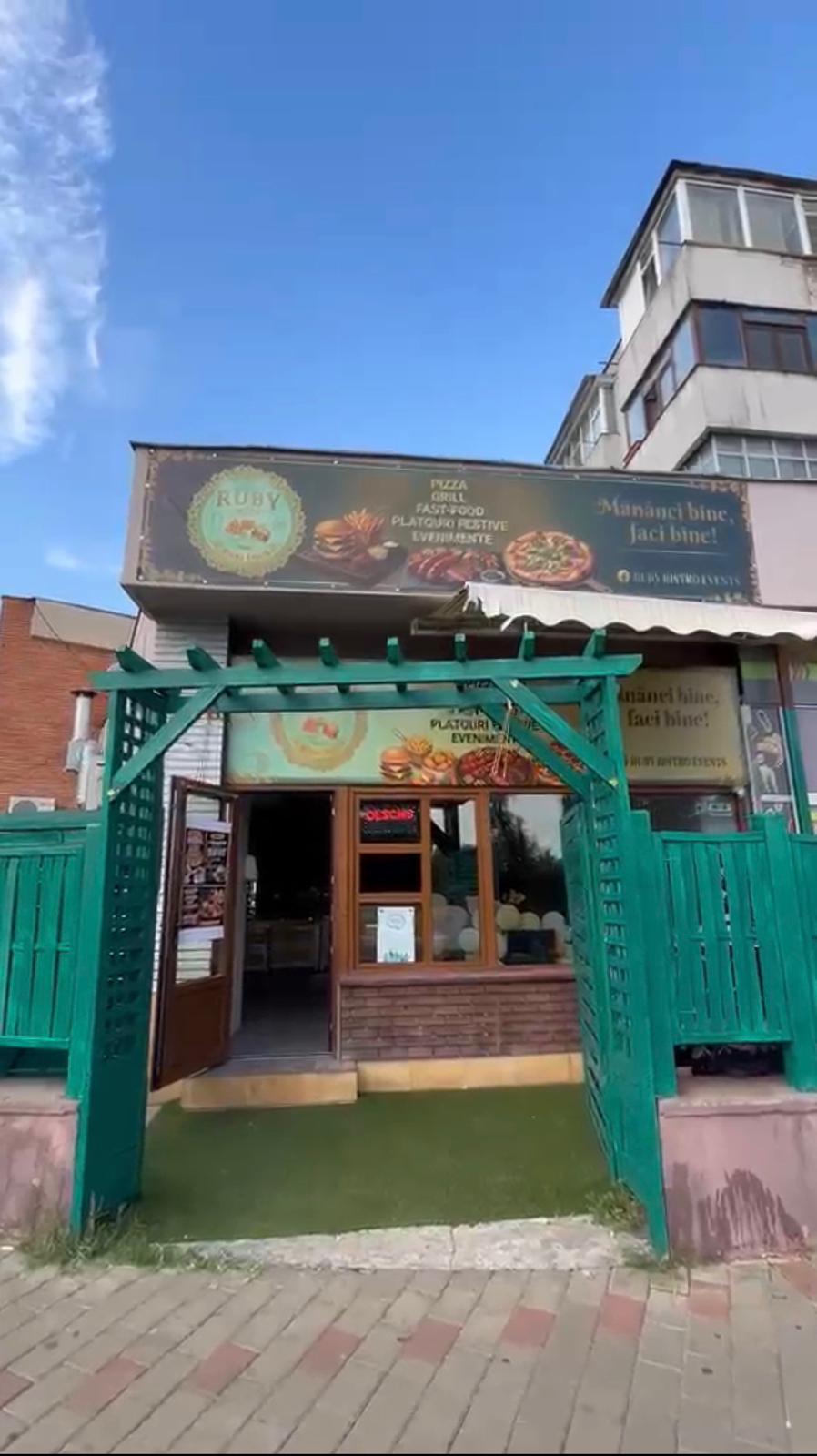 Exteriorul restaurantului Ruby Bistro Events